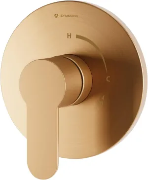 Symmons Identity Wall Mounted Shower Valve Trim Kit in Brushed Bronze (Valve Not Included)