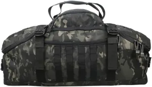 tactical backpack Bolsa de gimnasio táctica militar para hombre, morralde 40L, 60L, 80L, impermeable, para acampar, bolsas de viaje deportivas assault pack ( Color : 40L Black Camo , Size : España )