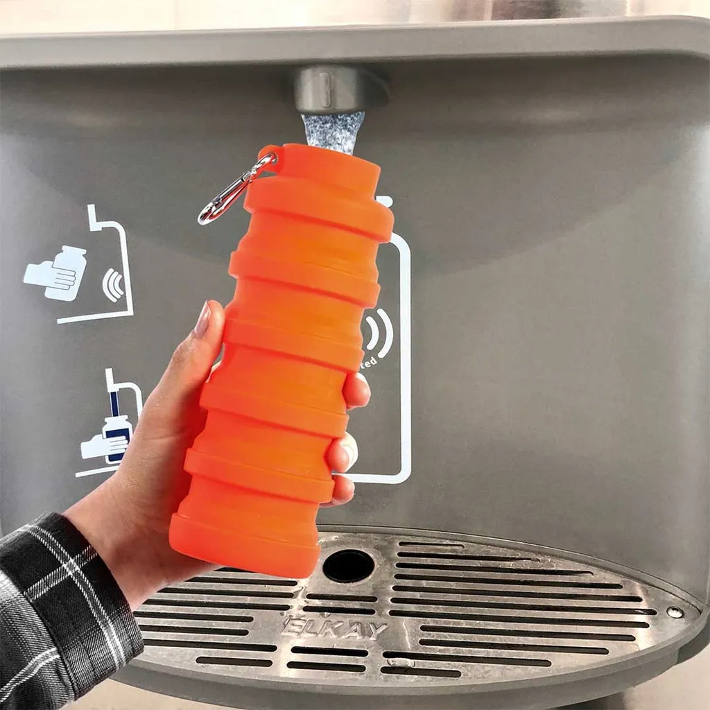 Talus Collapsible Bottle - Orange