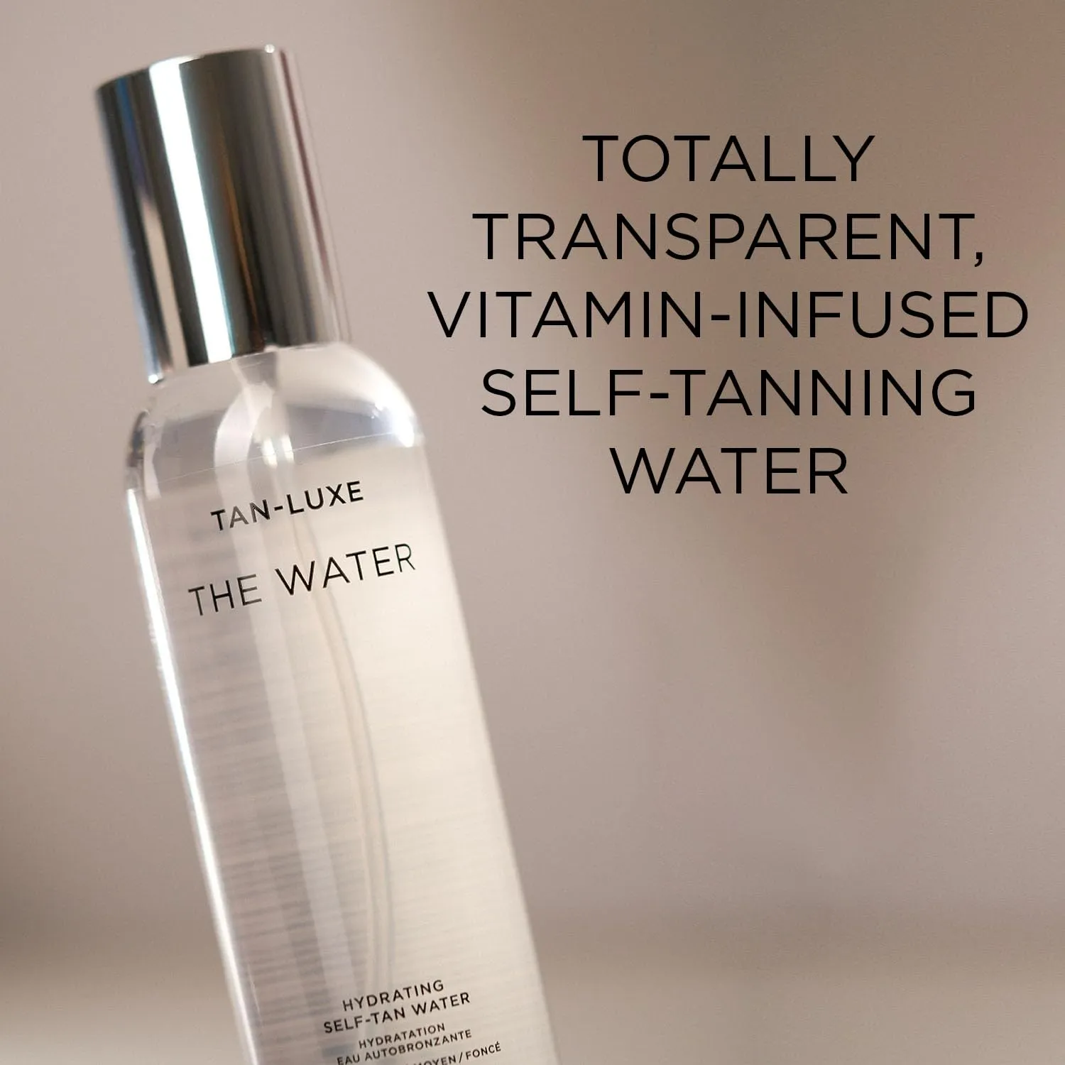 TAN-LUXE The Water - The Water Hydrating Self Tanner Mist - Vitamin Infused, Hydrating Tanning Water Mist - Cruelty & Toxin Free Spray Tanner