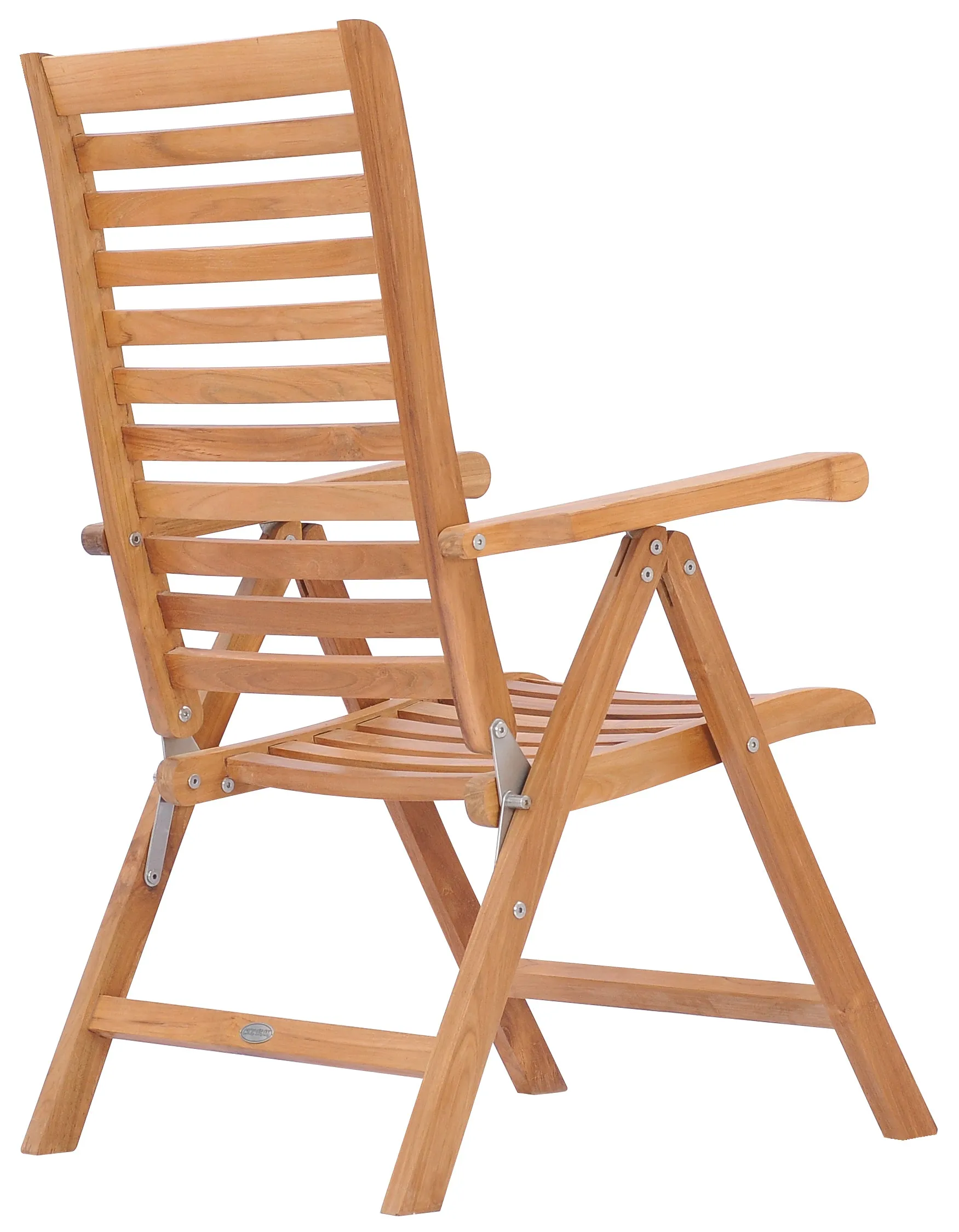 Teak Wood Italy Reclining Chair