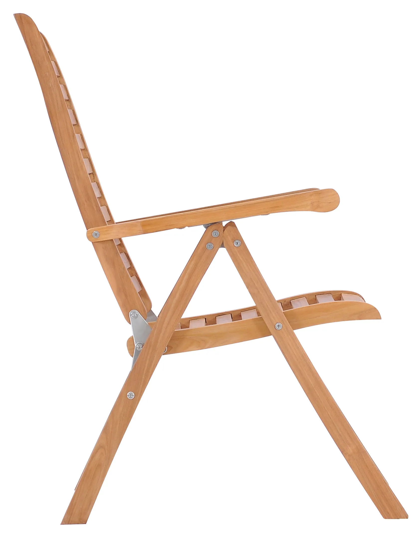 Teak Wood Italy Reclining Chair