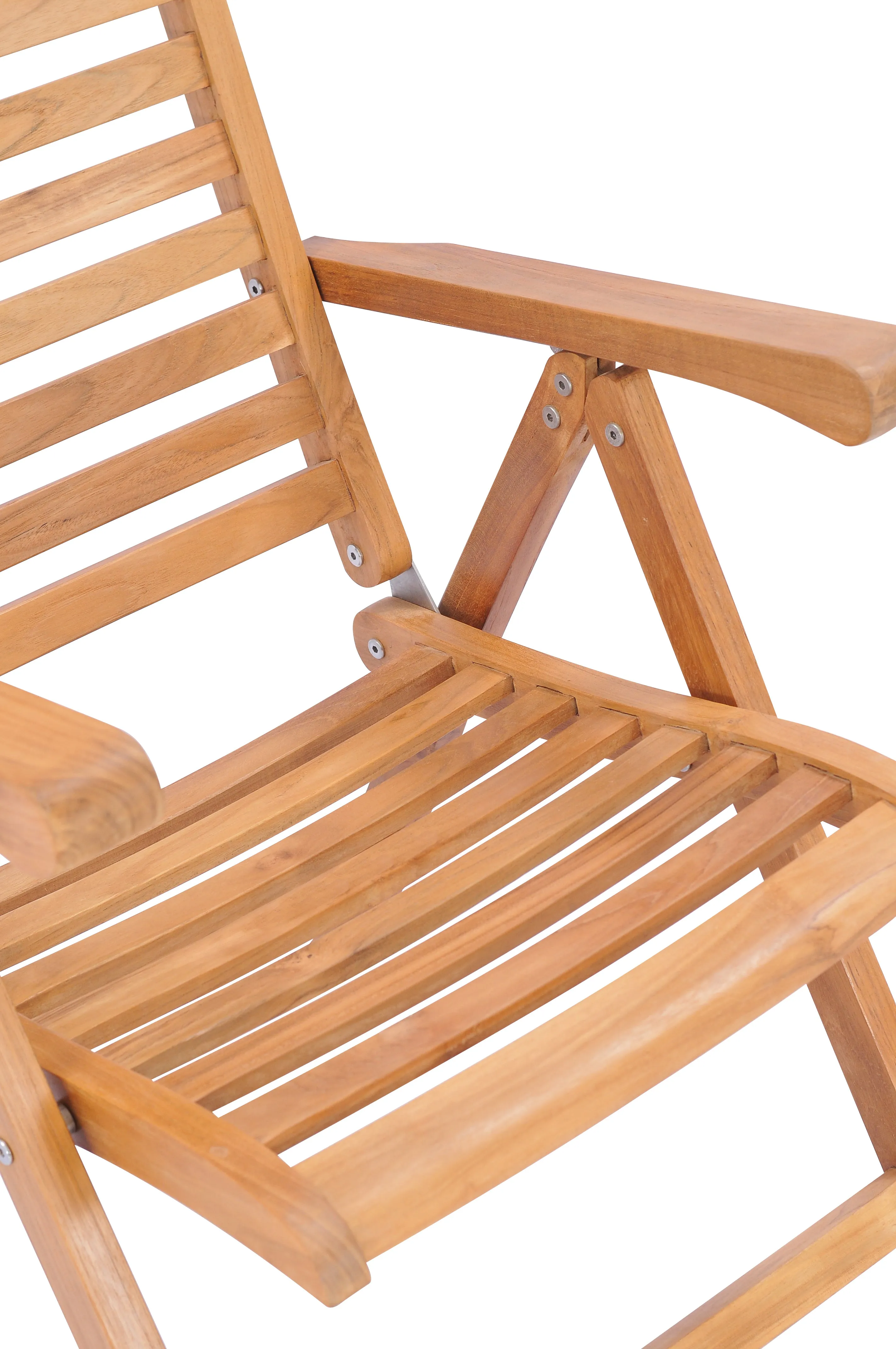 Teak Wood Italy Reclining Chair