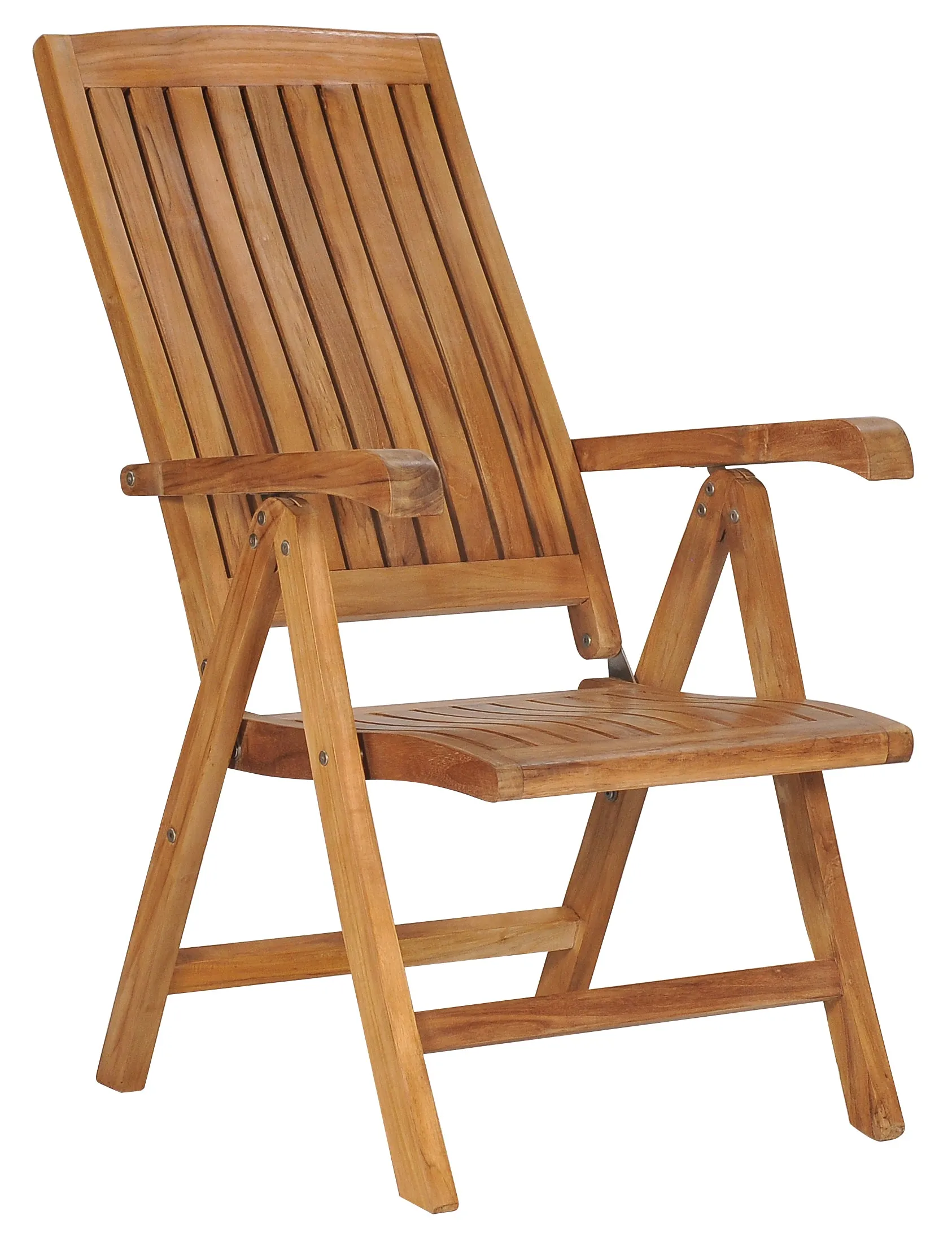 Teak Wood Miami Reclining Chair