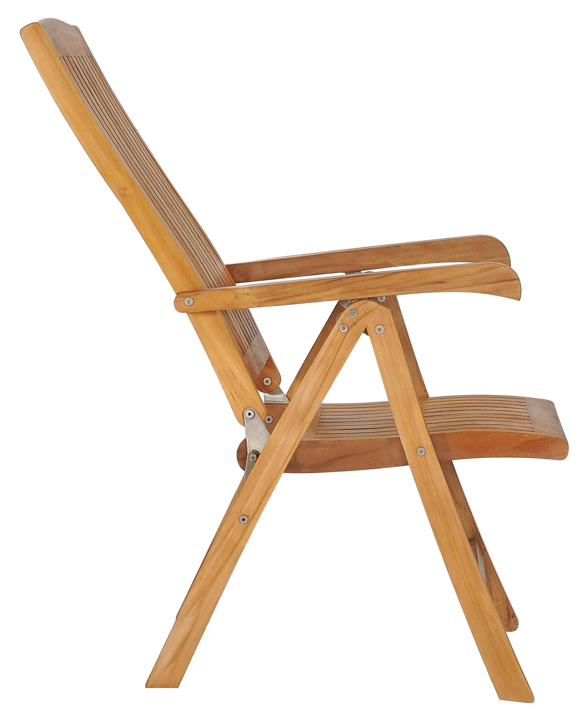 Teak Wood Miami Reclining Chair