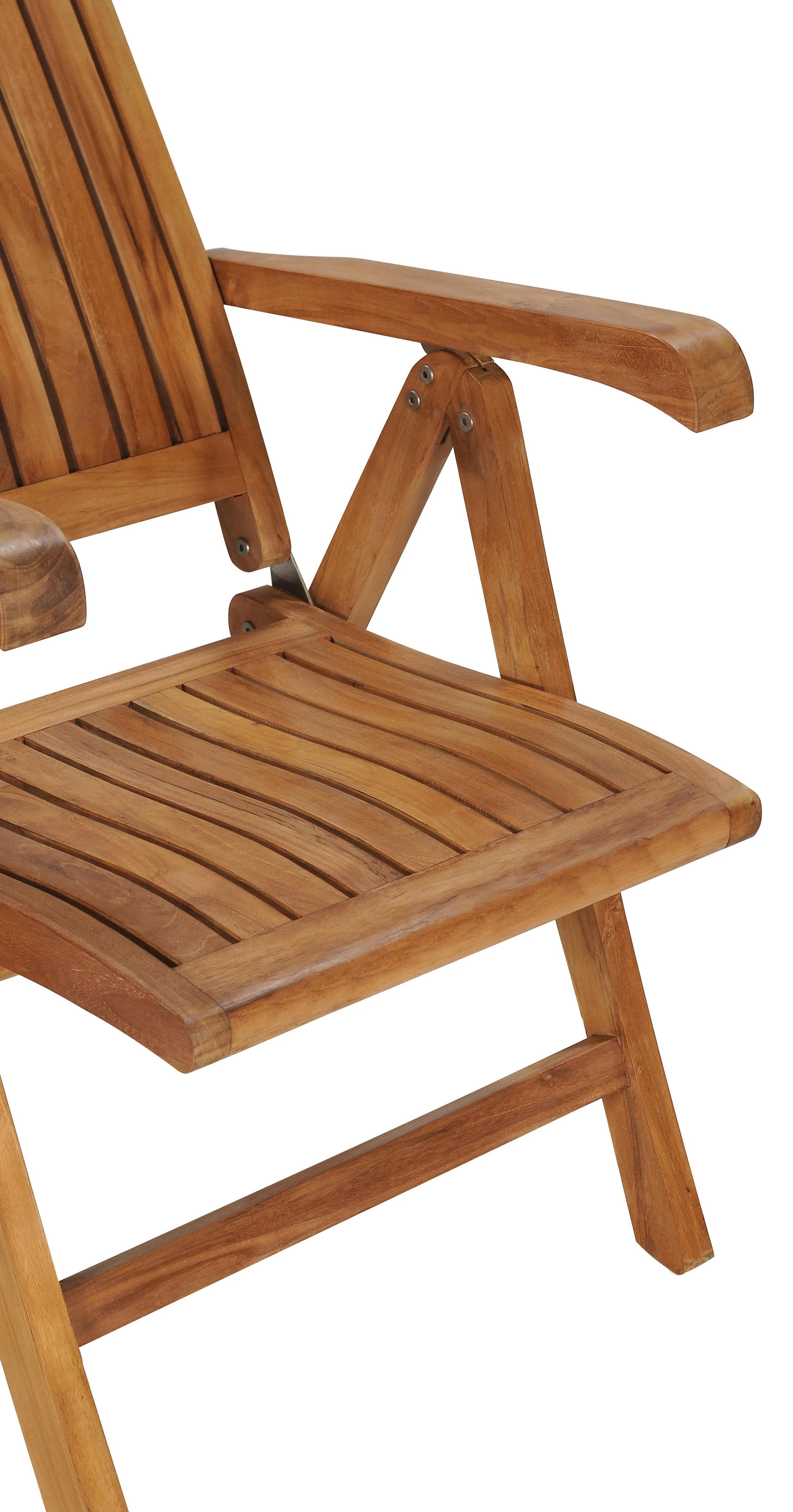Teak Wood Miami Reclining Chair