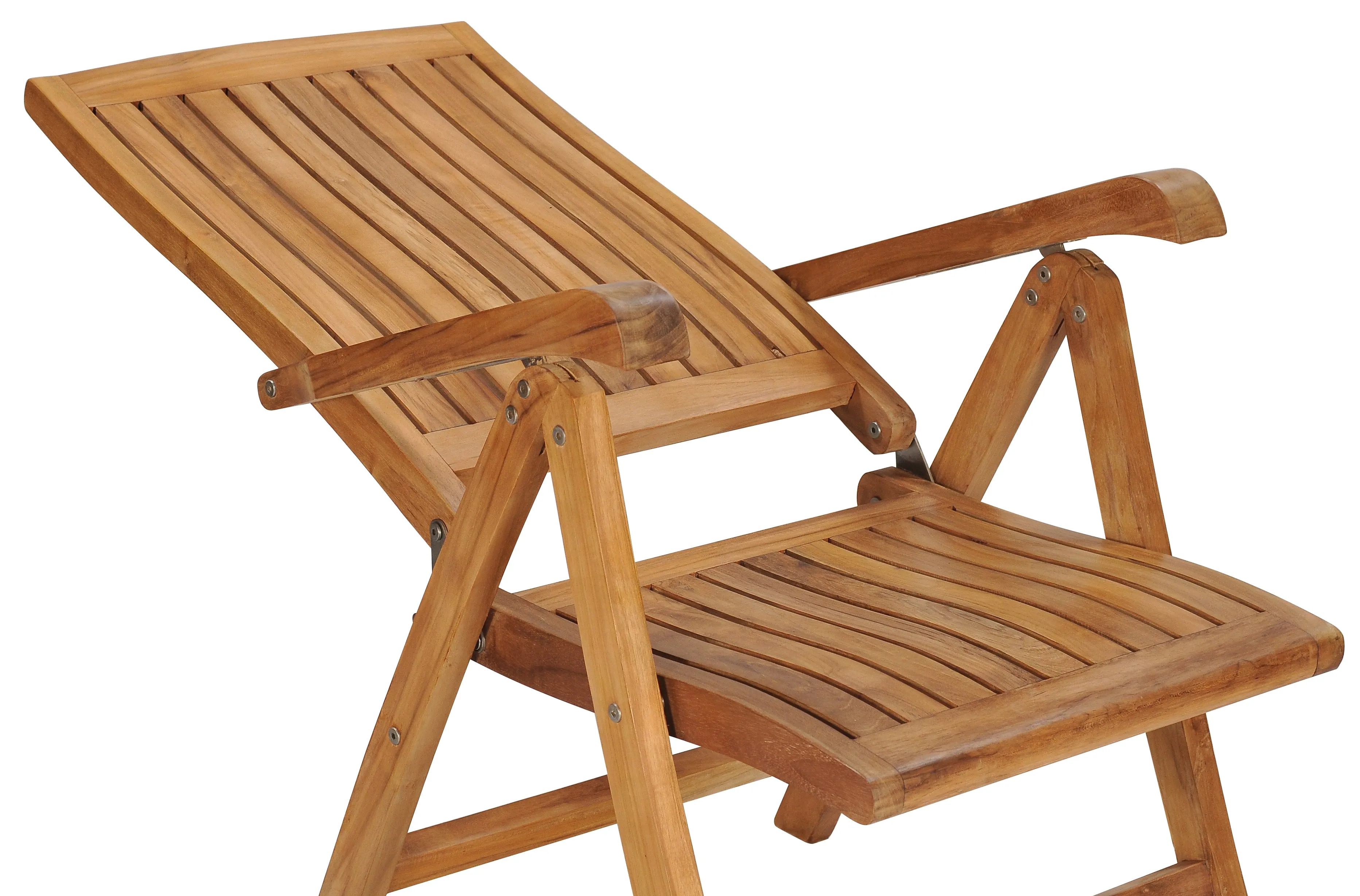 Teak Wood Miami Reclining Chair