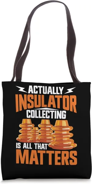 Telephone Insulator Collection Telegraph Insulator Collector Tote Bag