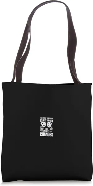 Theatrical Technician Stage Crew Stagehand Theatre Tech Tote Bag