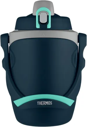 Thermos 64 Ounce Water Jug, Navy