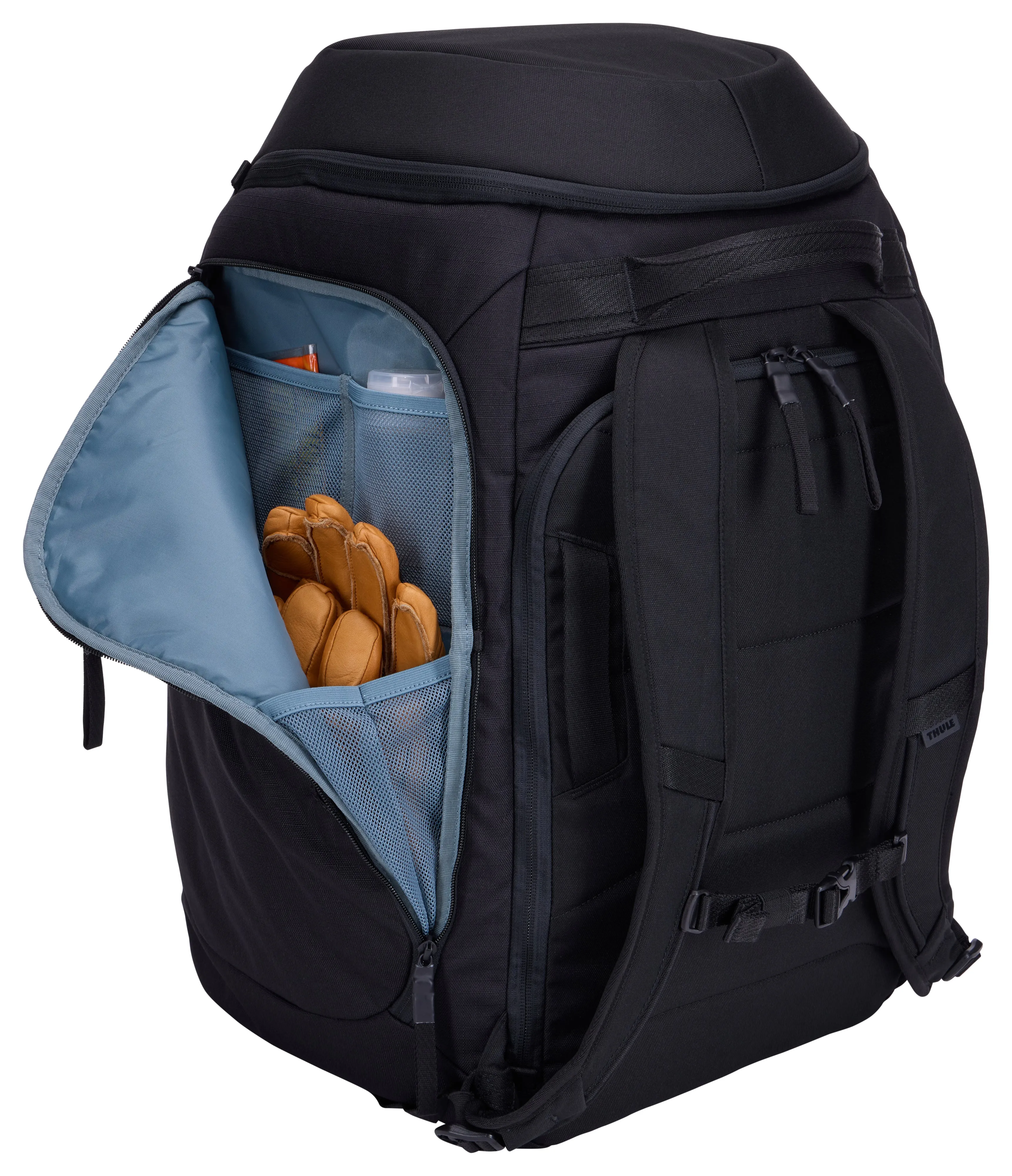 THULE Roundtrip Ski and Snowboard Boot Backpack 60L Black
