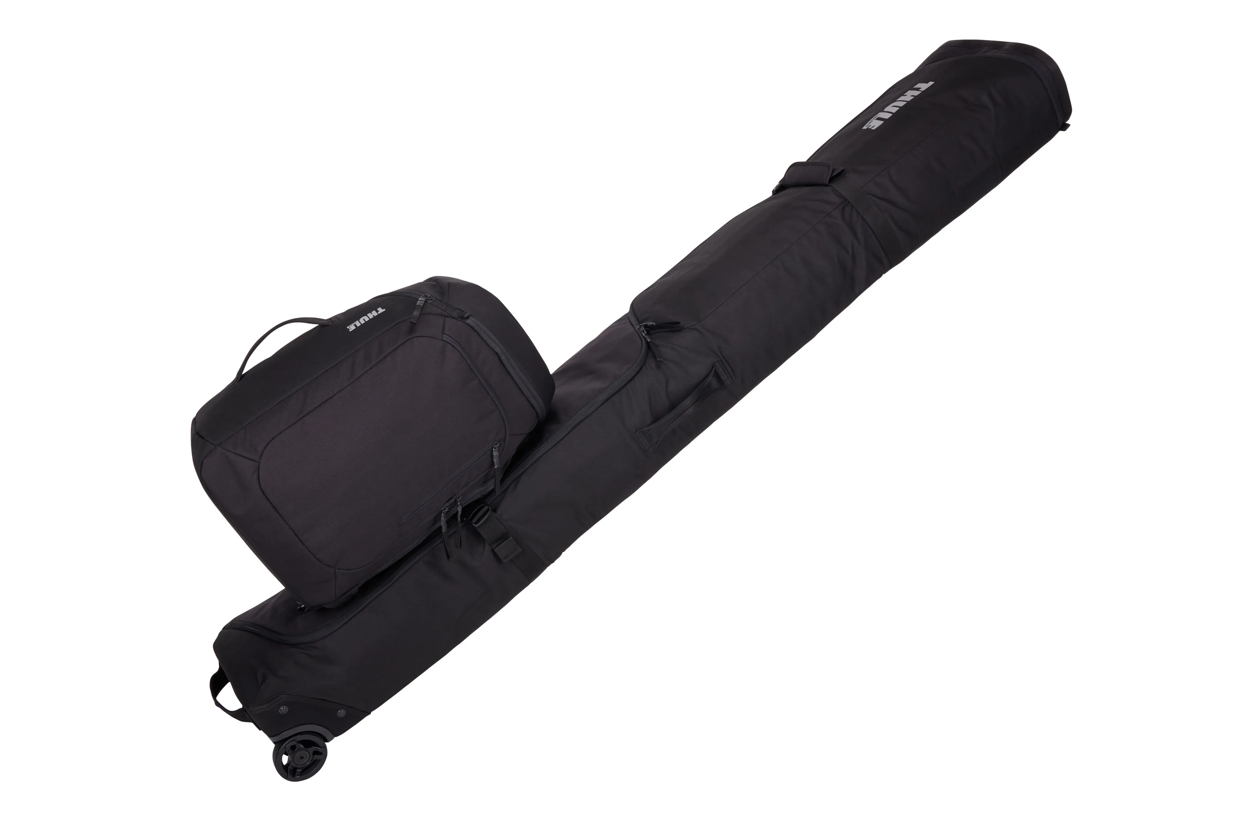 THULE Roundtrip Ski and Snowboard Boot Backpack 60L Black