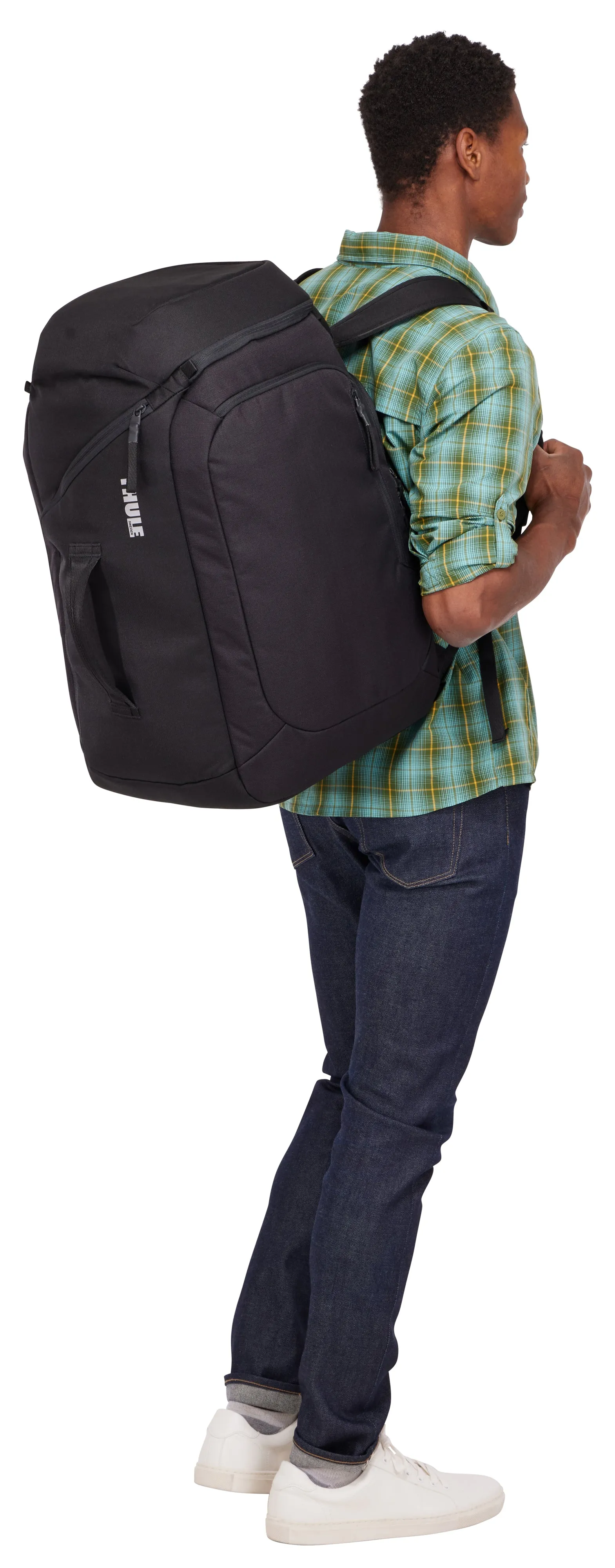 THULE Roundtrip Ski and Snowboard Boot Backpack 60L Black