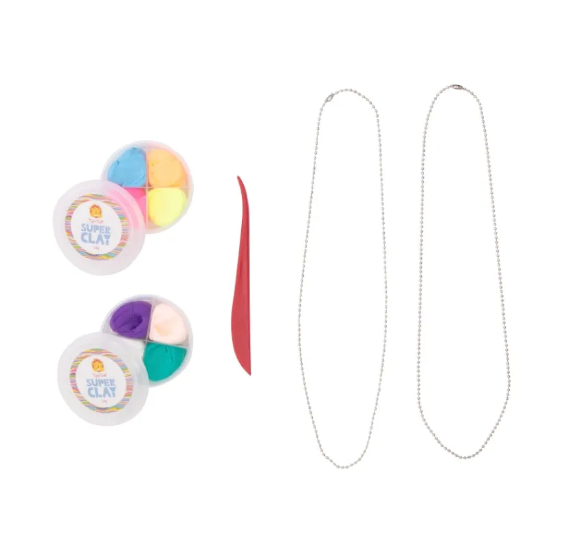 Tiger Tribe | Jewellery Design Kit - Super Clay Necklaces