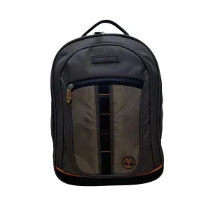 Timberland Capuccino & Orange Accents Jay Peaks Adjustable Straps Backpack Sz L