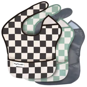 Tiny Twinkle Mess proof Easy Bib 3 Pack