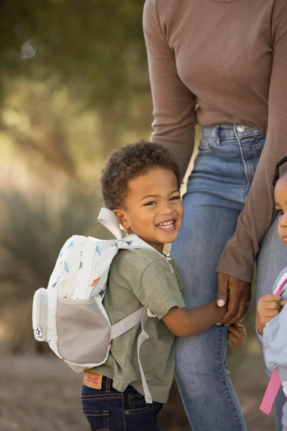 Tiny Twinkle Toddler Backpack – lightweight, waterproof, folds up into pouch. Great for travel, daycare, beach, swim school