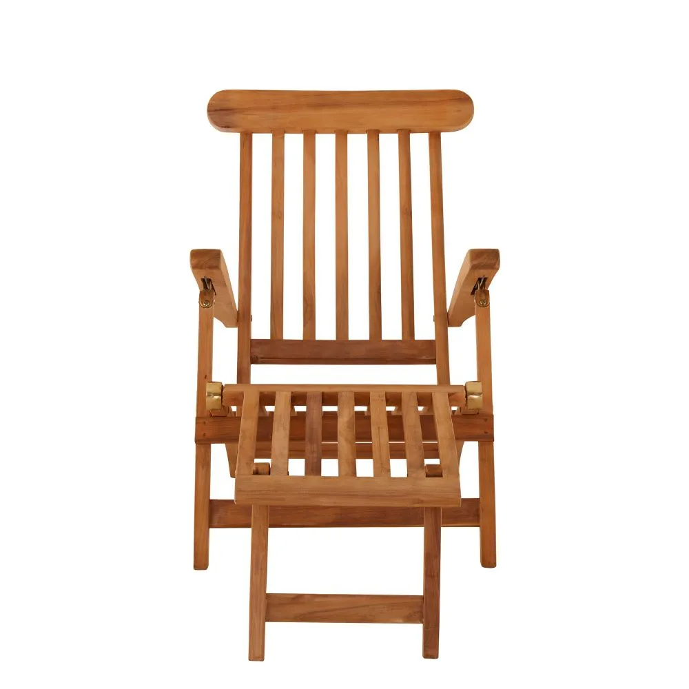 Toddington Teak Steamer Folding Chair