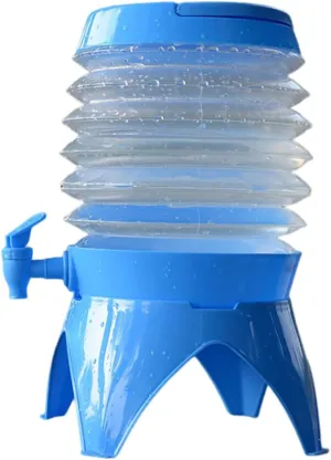 TOYANDONA Foldable Water Container Car Water Storage Bucket Large Capacity Outdoor Camping Accessory Collapsible Tank