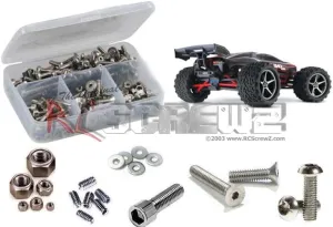 TRA037 - Traxxas E-Revo 1/16th RTR Stainless Steel Screw Kit