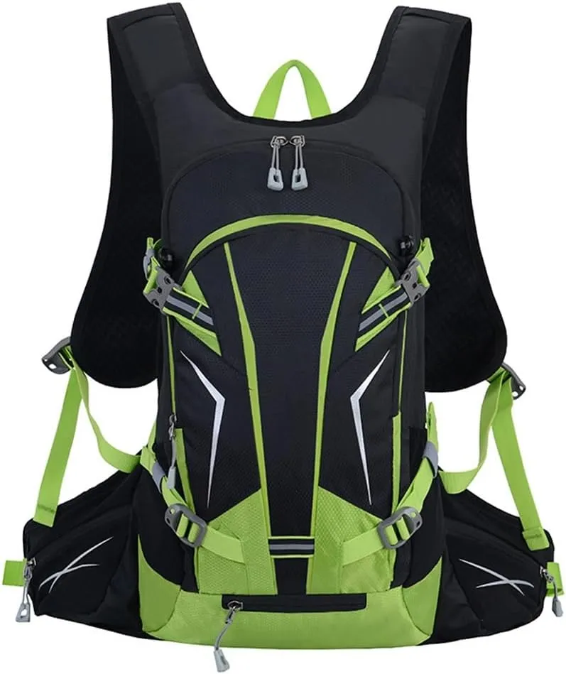 Trail Running Vest,black Running Vest,Marathon Cycling Essential, Hydration Backpack with Helmet Mesh Pocket