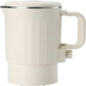Travel Electric Kettle，portable electric kettle，Collapsible Stainless Steel Water Boiler，Auto Shutoff & Boil Dry Protection