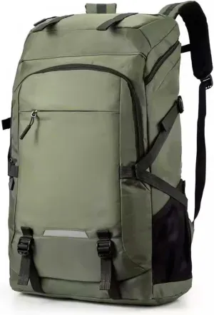 Travel Rucksack for Climbing Cycling Hiking， 60L,91L Heavy Duty Rucksack(B332,80L)