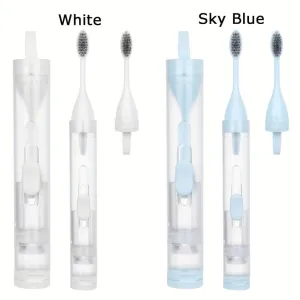 Travel Toothbrush Kit – 2-Pack, Soft Bristles, Compact & Portable for Travel