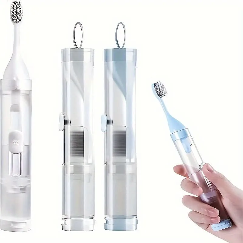 Travel Toothbrush Kit – 2-Pack, Soft Bristles, Compact & Portable for Travel