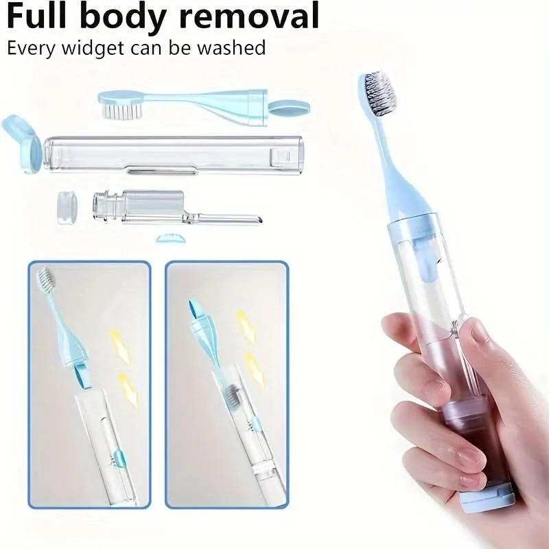 Travel Toothbrush Kit – 2-Pack, Soft Bristles, Compact & Portable for Travel