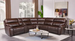 Trenton - 6 pc Power Reclining Sectional