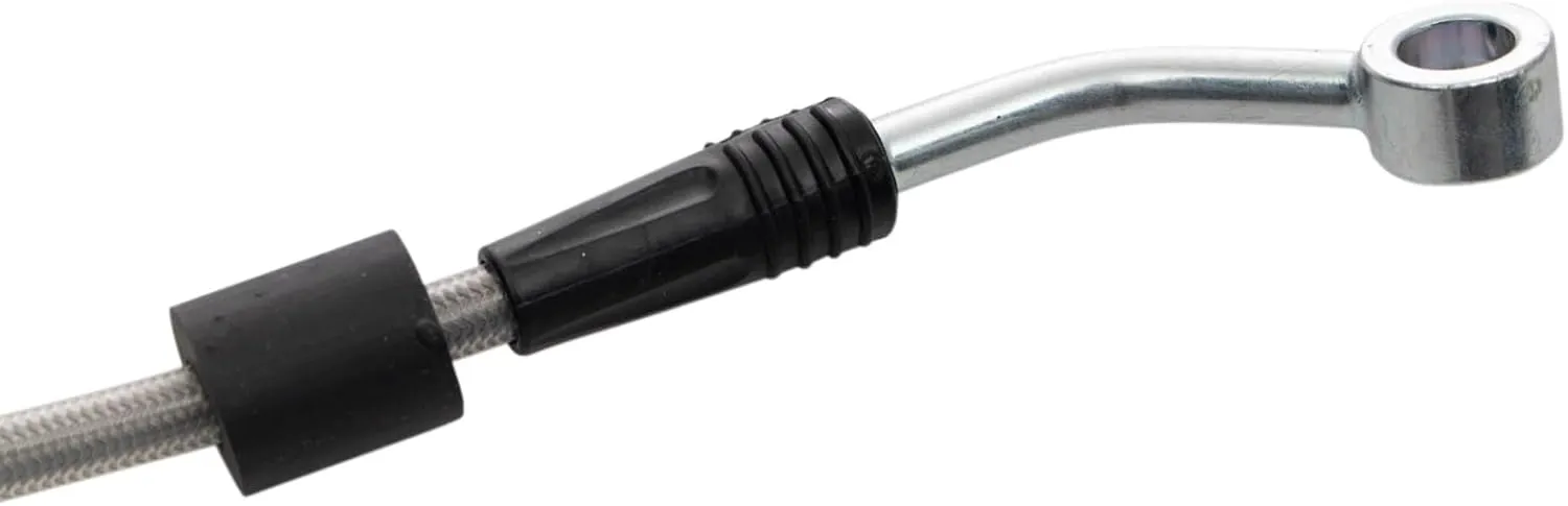 TRQ Front Performance Brake Hose Set Compatible with 2006-2009 Ford Fusion 2007-2009 Lincoln MKZ 2006 Zephyr 2003-2008 Mazda 6 Mercury Milan