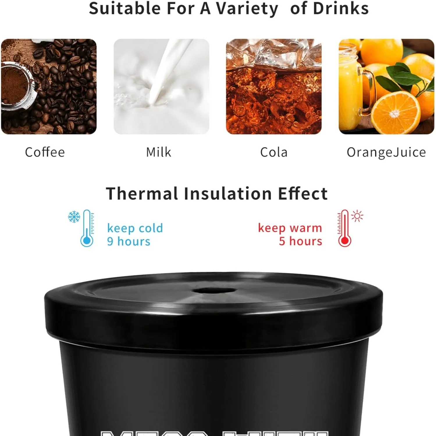 Tumbler Mess With The Crabo You Get The Stabo Tumbler Insulated for Hot and Cold Stainless Tumbler with Lids and Straws for Mom for Outdoor