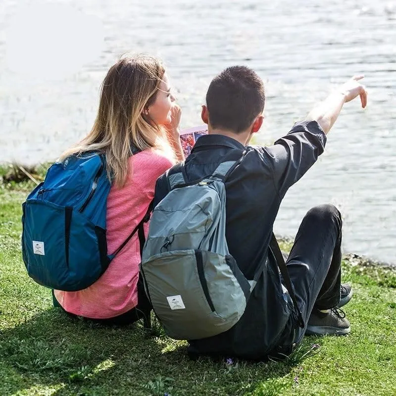 ultralight waterproof backpack – ideal for outdoor adventures & travel gray