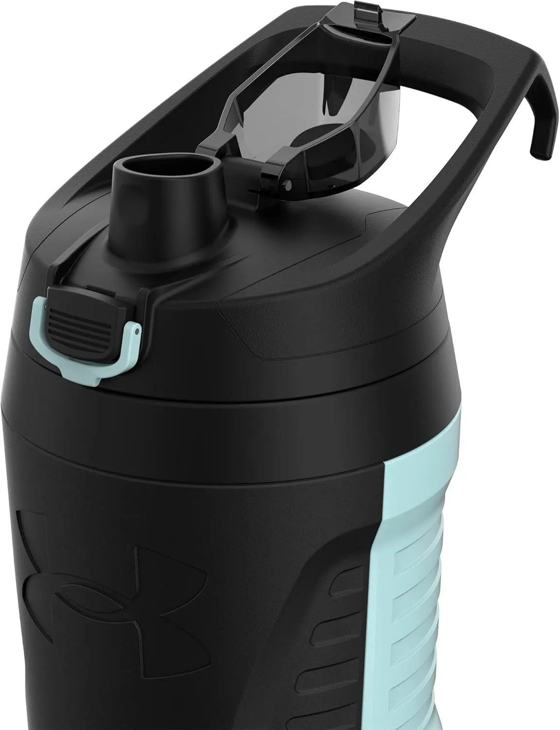 Under Armour unisex adult 32oz playmaker jug, Black and Navy Blue, US