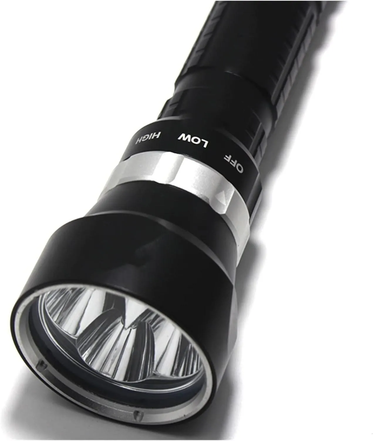 Underwater Lights 50W 3-Mode 8000 Lumen XM-L2 5 X L2 LED Diving Flashlight Torch 200M Underwater Waterproof LED Flash Light Lantern for Outdoor Exploration Under Water Sports (C 1) (D 1)