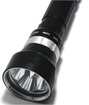 Underwater Lights 50W 3-Mode 8000 Lumen XM-L2 5 X L2 LED Diving Flashlight Torch 200M Underwater Waterproof LED Flash Light Lantern for Outdoor Exploration Under Water Sports (C 1) (D 1)