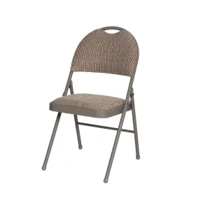 Upholstered Steel Folding Chair