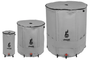 Urban Oasis Collapsible Water Storage Barrel 59 Gallon