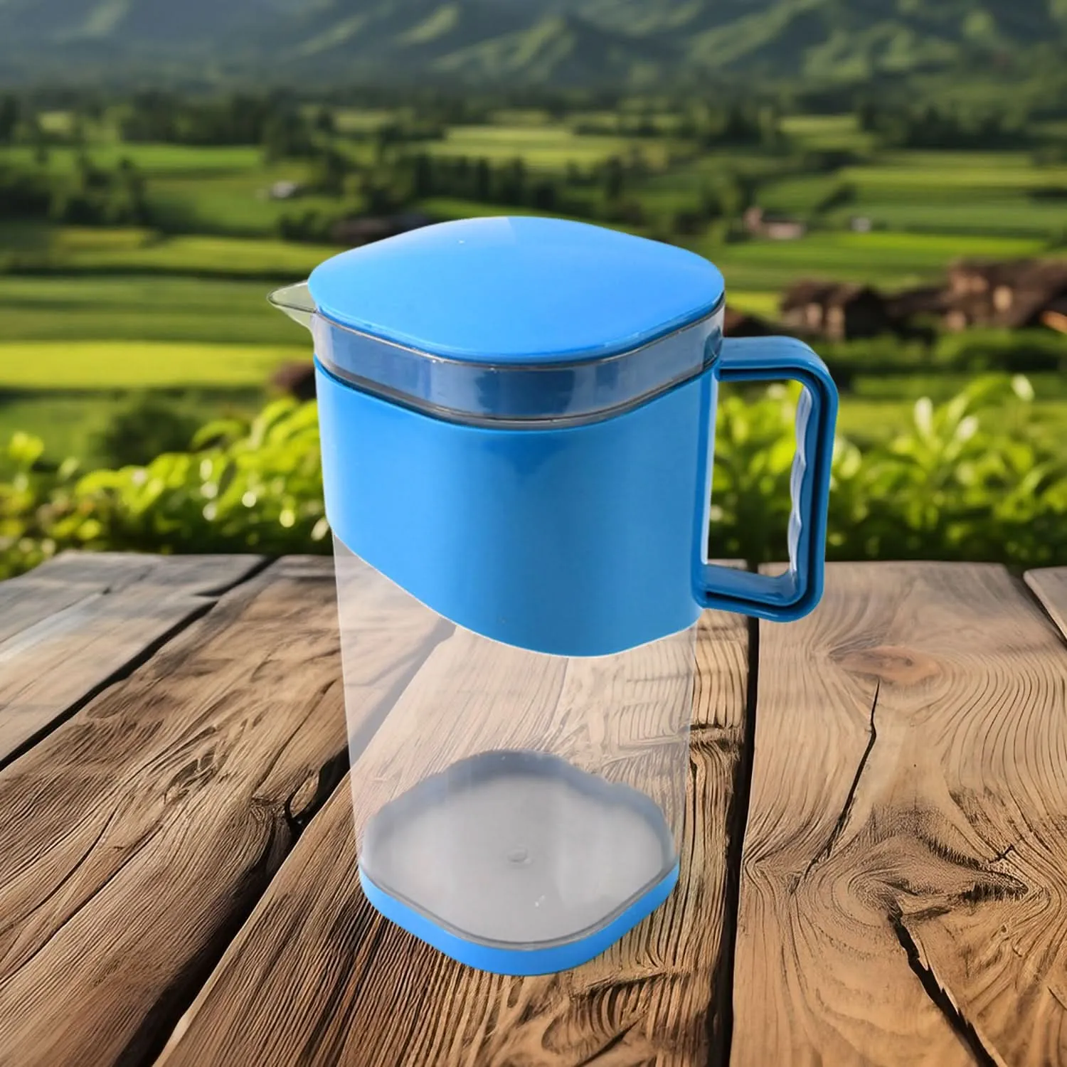 Urban Plastic Water & Juice Jug – 1.8L BPA-Free Jug with Lid & Handle