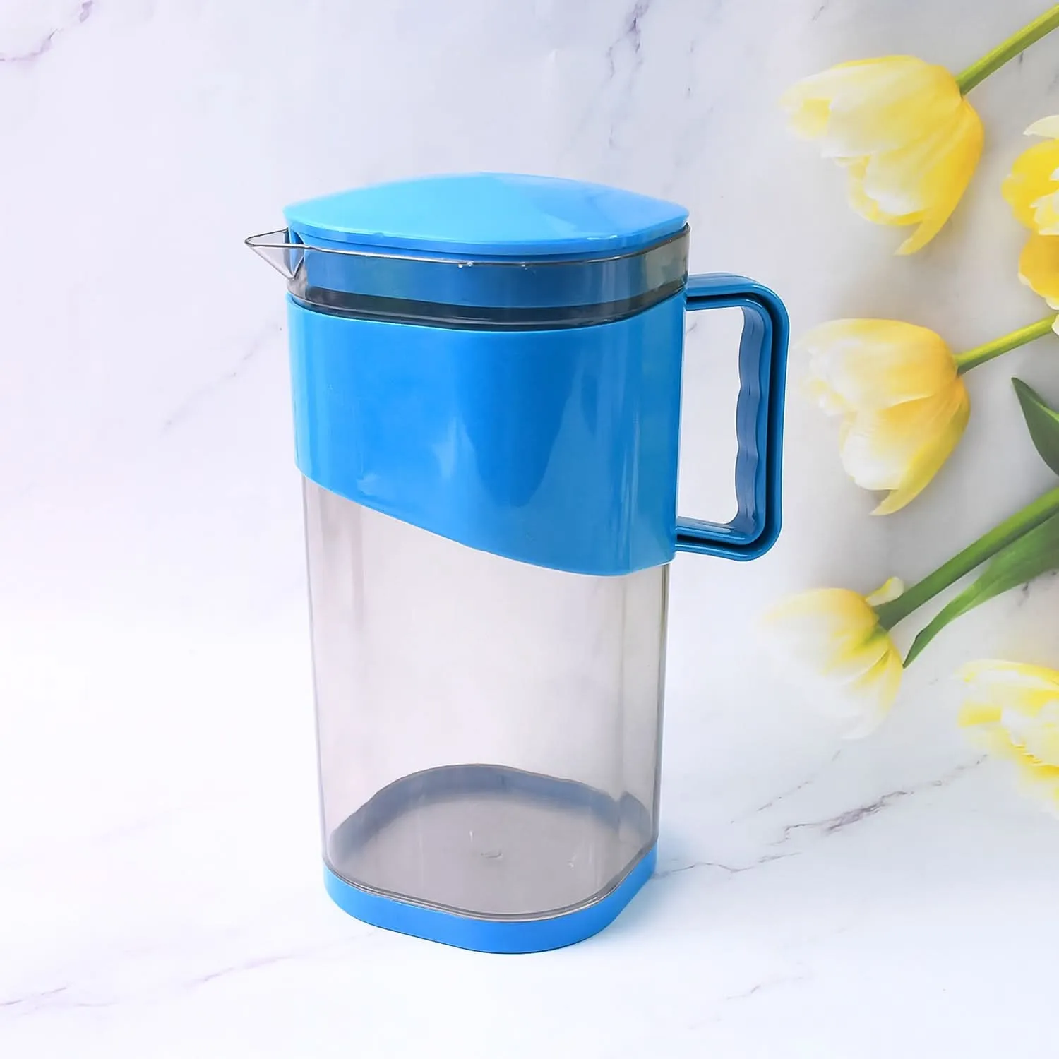 Urban Plastic Water & Juice Jug – 1.8L BPA-Free Jug with Lid & Handle