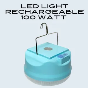USB camping LED Light Rechargeable 100 WATT