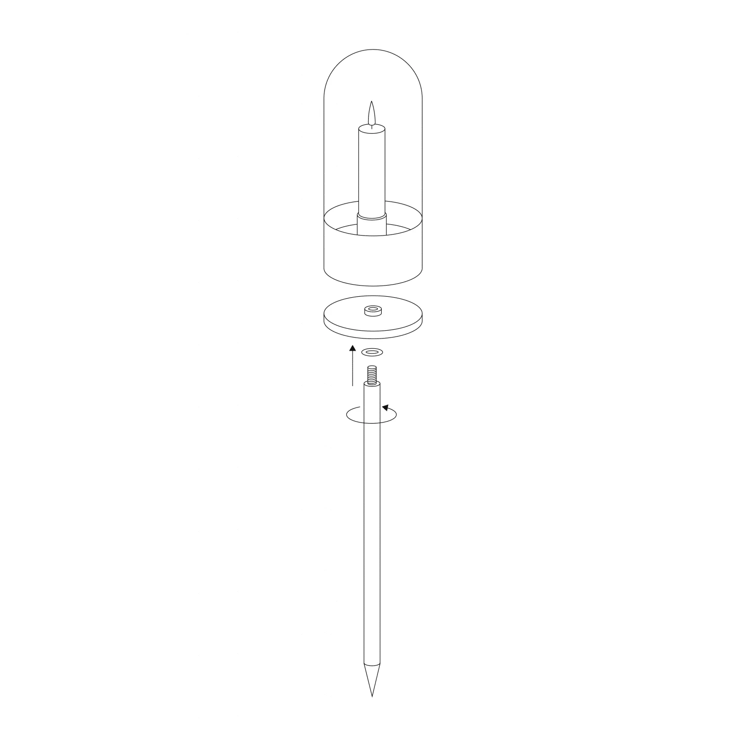 Uyuni Lantern Spike