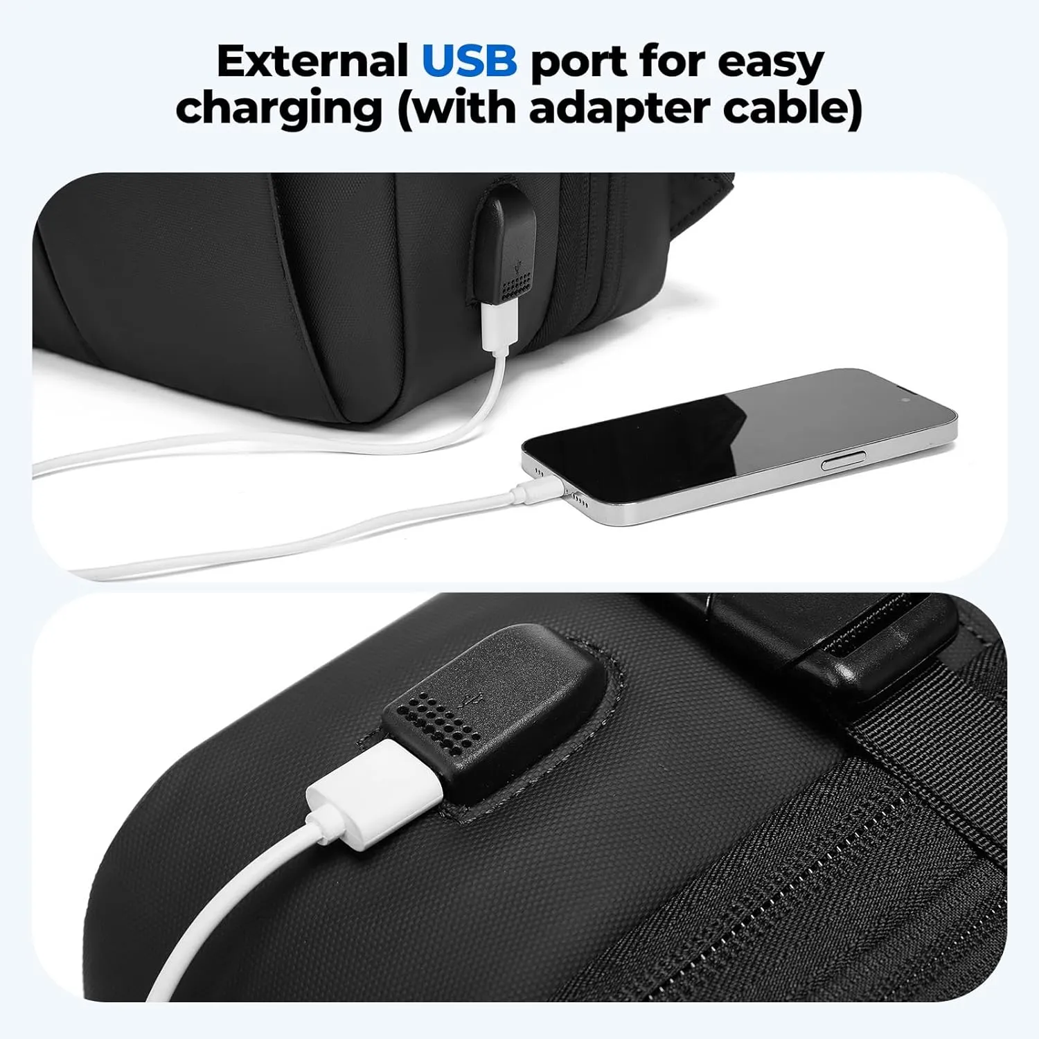 Vacuum Seal Compression Backpack Travle Backpack 60L Expandable Vacpack with USB Charging Port, Carry-On Suitcase Luggage Water-Resistant (Vacuum Pump Included)