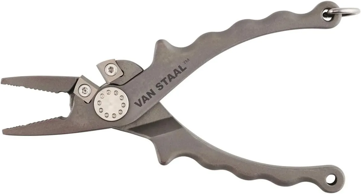 Van Staal 7" Titanium Pliers Kit with Lanyard and Sheath