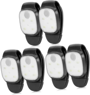 VANZACK 3sets Rechargeable Running Lights Camping Lantern Clip-on Emergency Work Inspection 2pcs*3