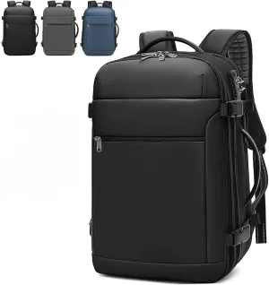 Veloussette Prestige Space Bag, Veloutte Travel Backpack, Travel Backpack with Vacuum System, with Inflation Pump (#01)