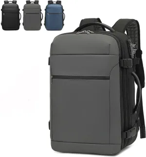 Veloussette Prestige Space Bag, Veloutte Travel Backpack, Travel Backpack with Vacuum System, with Inflation Pump (#02)