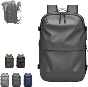 Veloutte Travel Backpack, Veloussette Prestige Space Bag, Velouette Prestige Space Bag, Vacuum Seal Backpack Travel 60l (Grey)