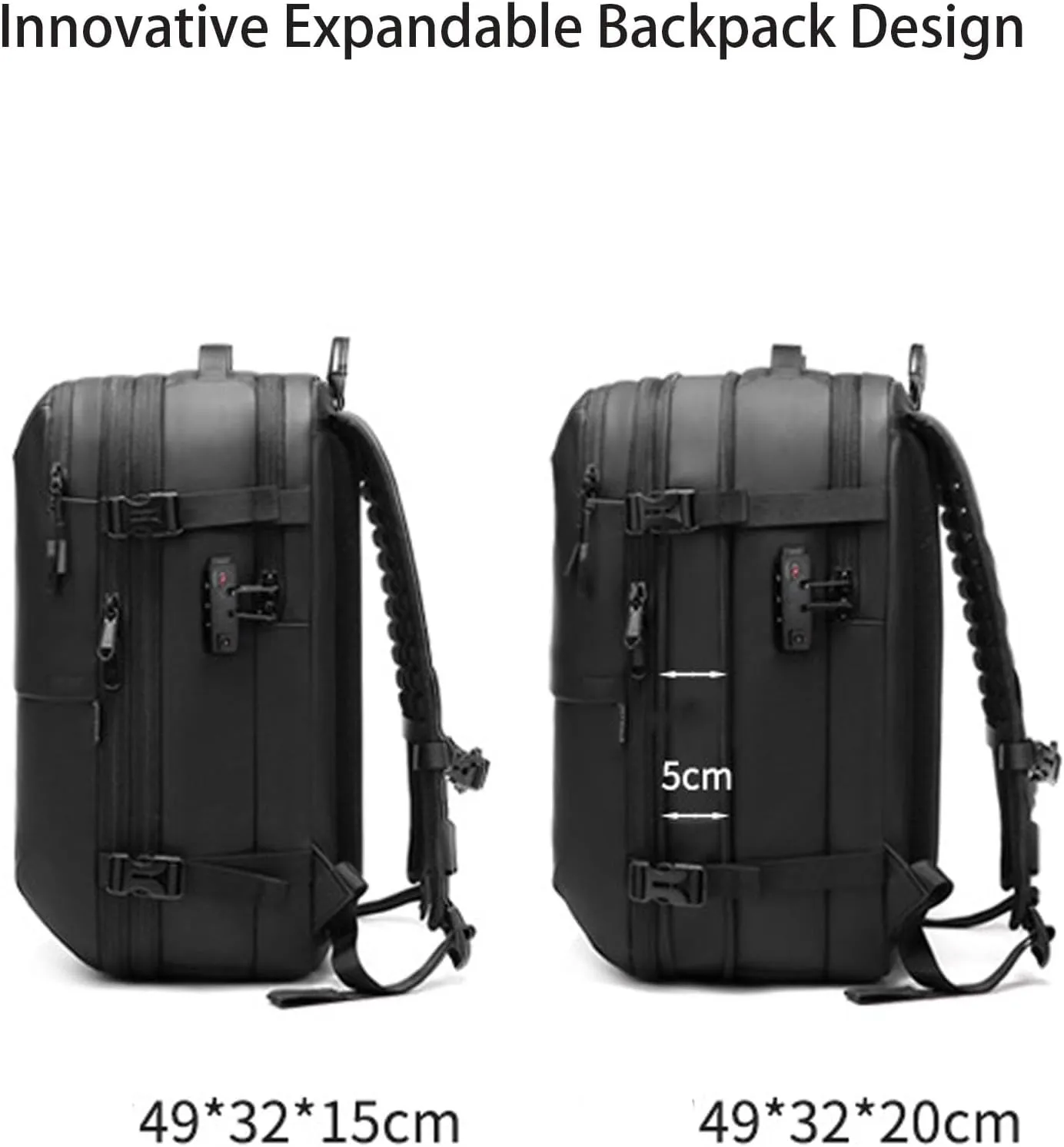 Veloutte Travel Backpack, Veloussette Prestige Space Bag, Velouette Prestige Space Bag, Vacuum Seal Backpack Travel 60l (Grey)